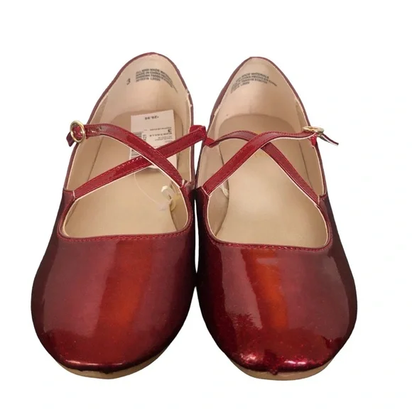 Gymboree Red Criss Cross Strapped Mary Janes size 3 - Picture 10 of 10